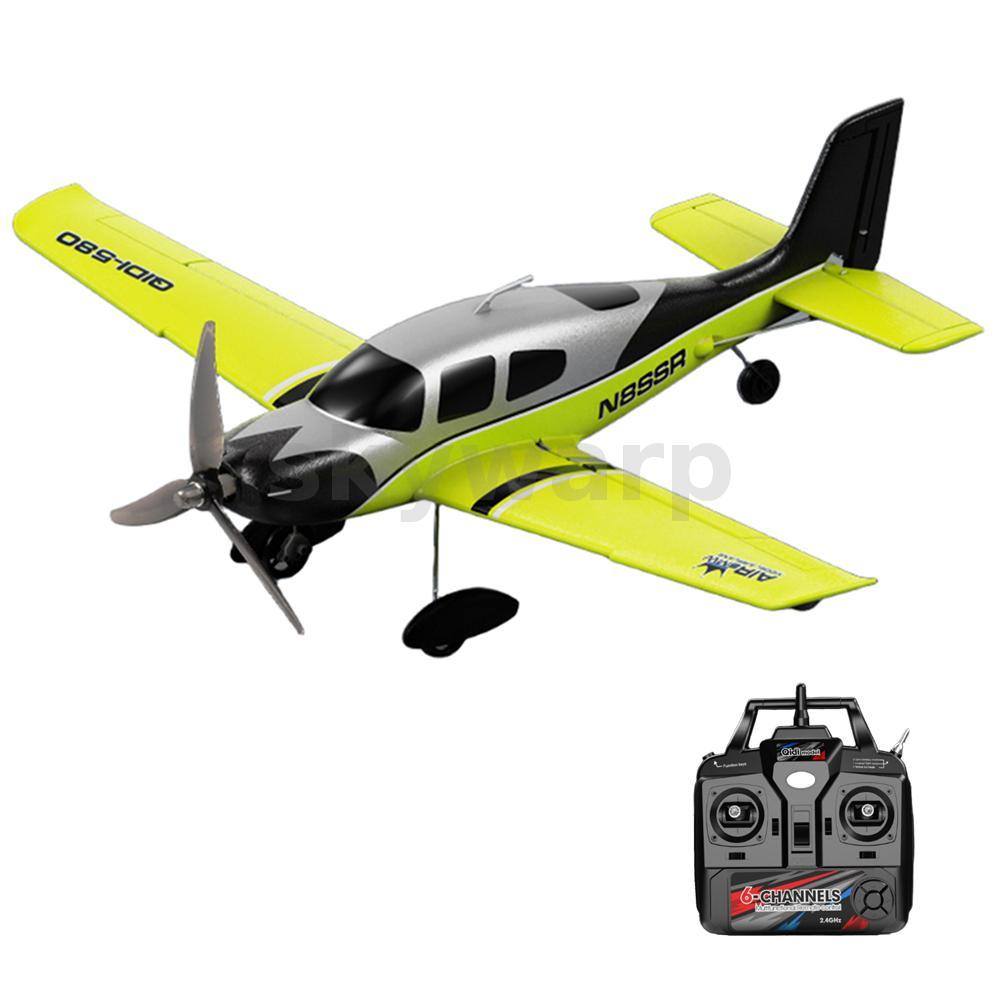 QIDI A580 Cirrus SR22 2.4G 4CH 520mm Wingspan 3D Aerobatics Brushless EPP RC เครื่องบินปีกคงที่เครื่