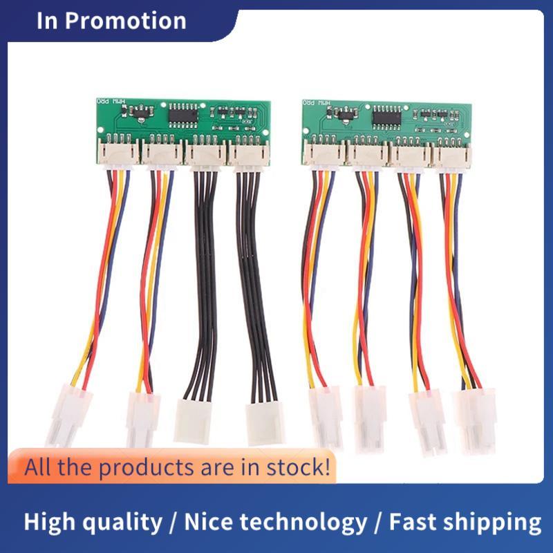 2PCS S19 S21 พัดลม Spoofer Dummer 12V 4Pin พัดลมจําลองจําลองจําลองจําลองพิเศษสําหรับ S21 S19kpro T21