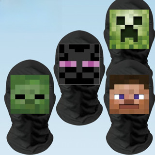 Minecraft Zombie Creeper Enderman Steve ตลกหมวก Prank หน้ากา…