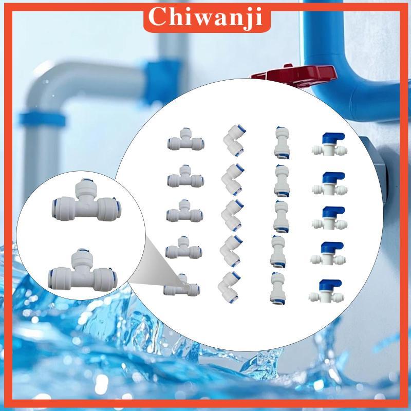 [เท่าไหร่] 1/4 "Od Quick Connect สําหรับชิ้นส่วนระบบ Water Osmosis Ball Valve+T+i+L Type Push in to 