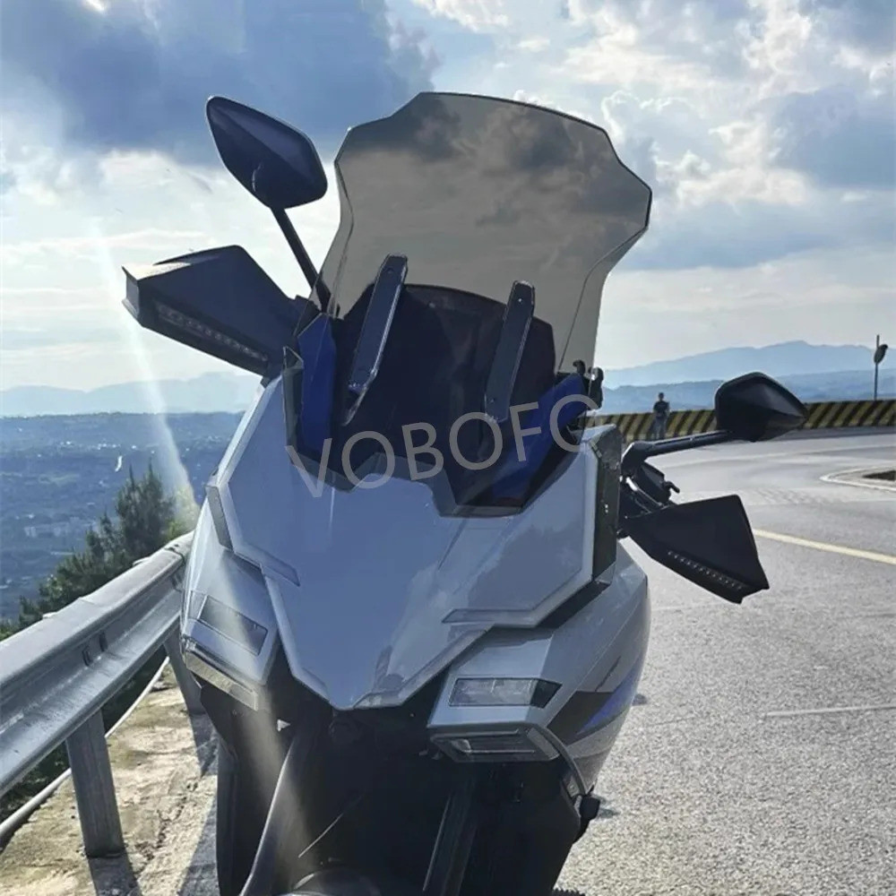 แผ่นป้องกันลมและฝนสำหรับรถจักรยานยนต์ดัดแปลง Zontes 703f/703