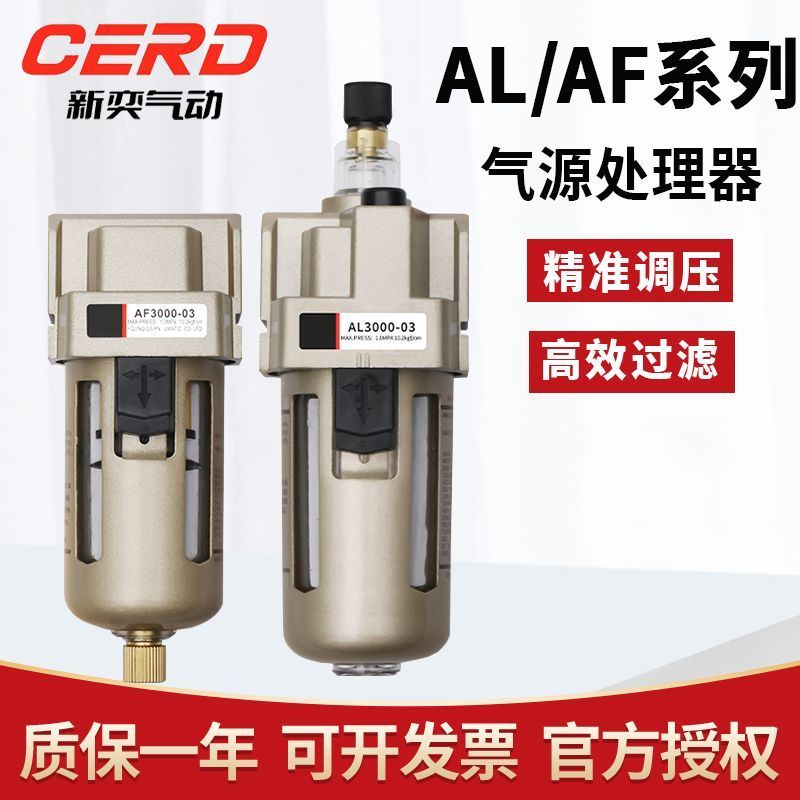 ตัวกรองสูญญากาศ AF2000-02AF3000-03AF4000-04 Oil Mist ตัวกรองแรงดันลบขนาดเล็ก