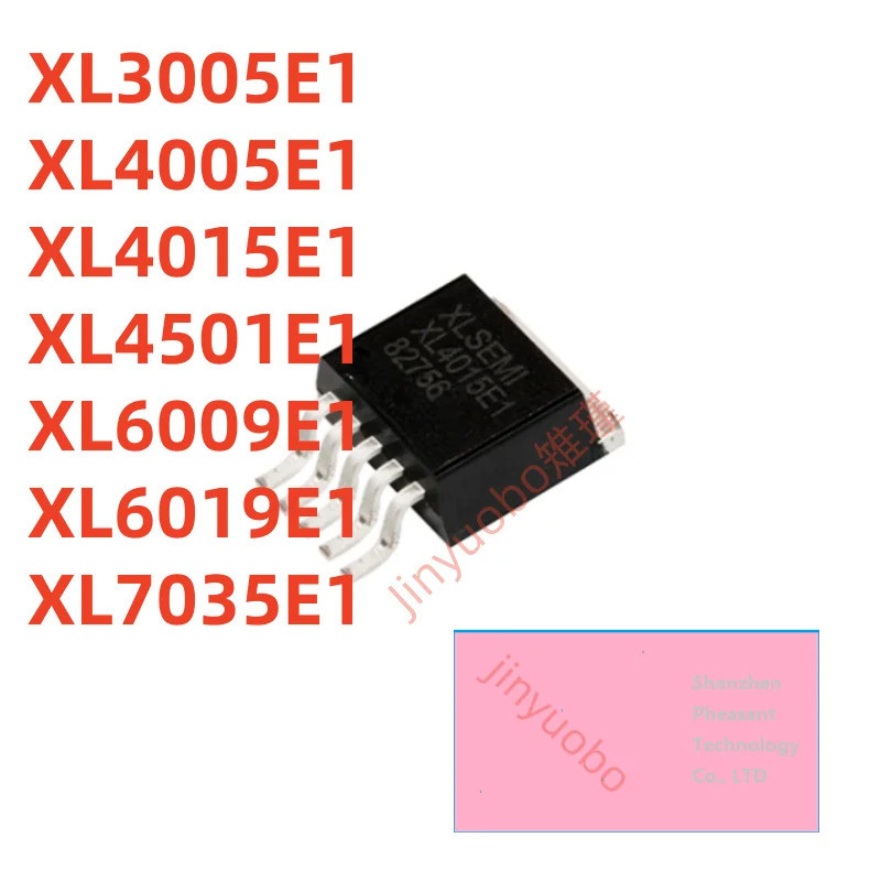 5PCS XL3005E1 XL4005E1 XL4015E1 XL4501E1 XL6009E1 XL6019E1 XL7035E1 TO-263 Field Effect ทรานซิสเตอร์