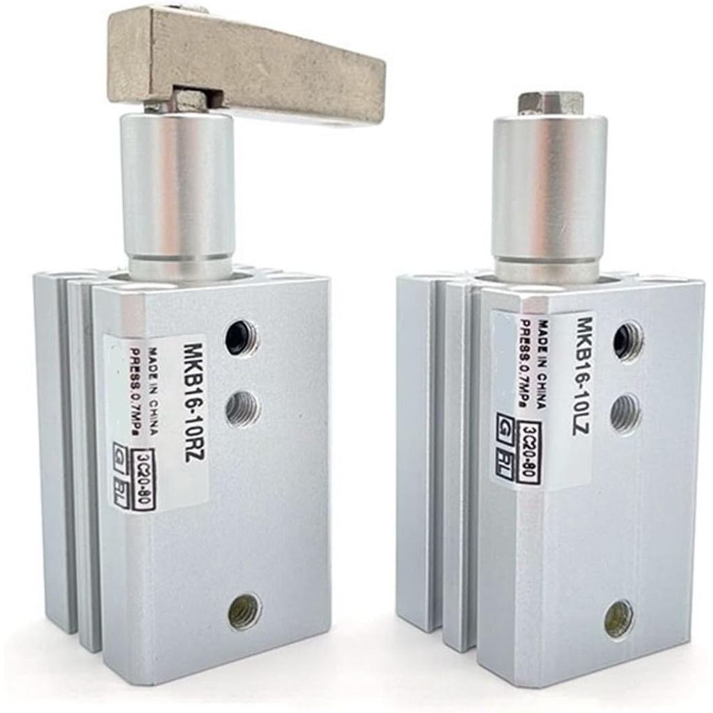 SMC ประเภทโรตารี Clamp Down กระบอก MKB40-10LZ MKB40-10RZ MKB40-20LZ MKB40-20RZ MKB40-30LZ MKB40-30RZ