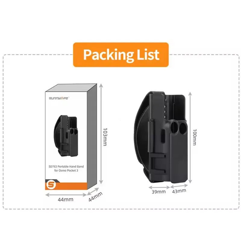 Sunnylife Osmo Pocket4/3 สายคล้องมือขยาย Mobile Teleprompter Mount อุปกรณ์เสริมกรอบป้องกันรองเท้าเย็น ราคา ถูกที่สุด ดีลบีเคเค แกลเลอรีภาพที่ 7