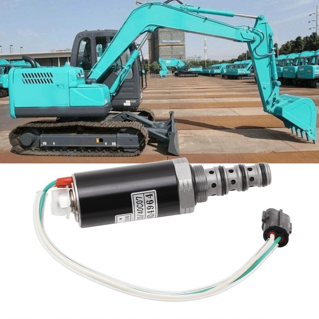 รถขุดโซลินอยด์วาล์วทนต่อสภาวะที่เลวร้าย Professional KDRDE5K-20/40C07-109 Universal Hydraulic Pump ส