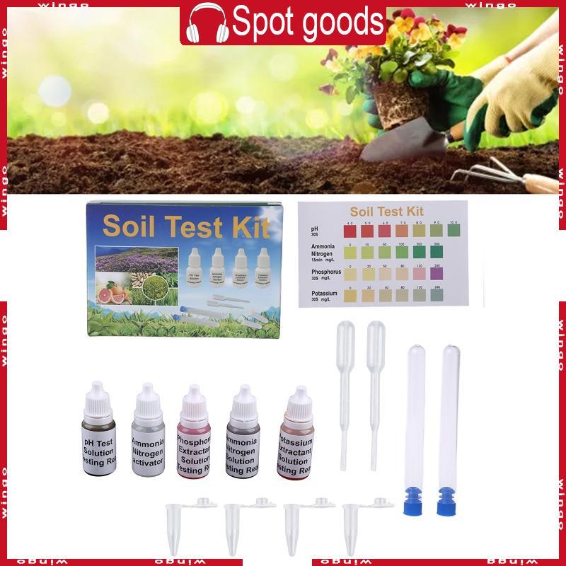 WIN Soil PH Test Solution Phosphorus N1 Nitrate P1 โพแทสเซียม K1 K2 Extractant การทดสอบ Reagent Kit 