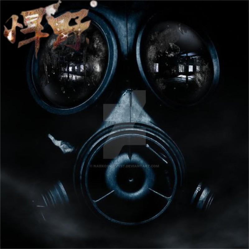 หน้ากากแก๊ส M04 คอสเพลย์ หน้ากากผีกะโหลกอันตรายทางชีวภาพ