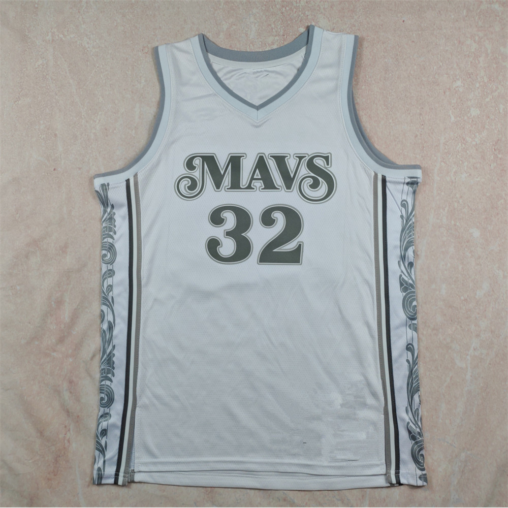 Hot Pressed 25 Calf 32 White City Edition Lone Rangers ชุดบาสเก็ตบอล Jersey Cooper Frag Vest JRND