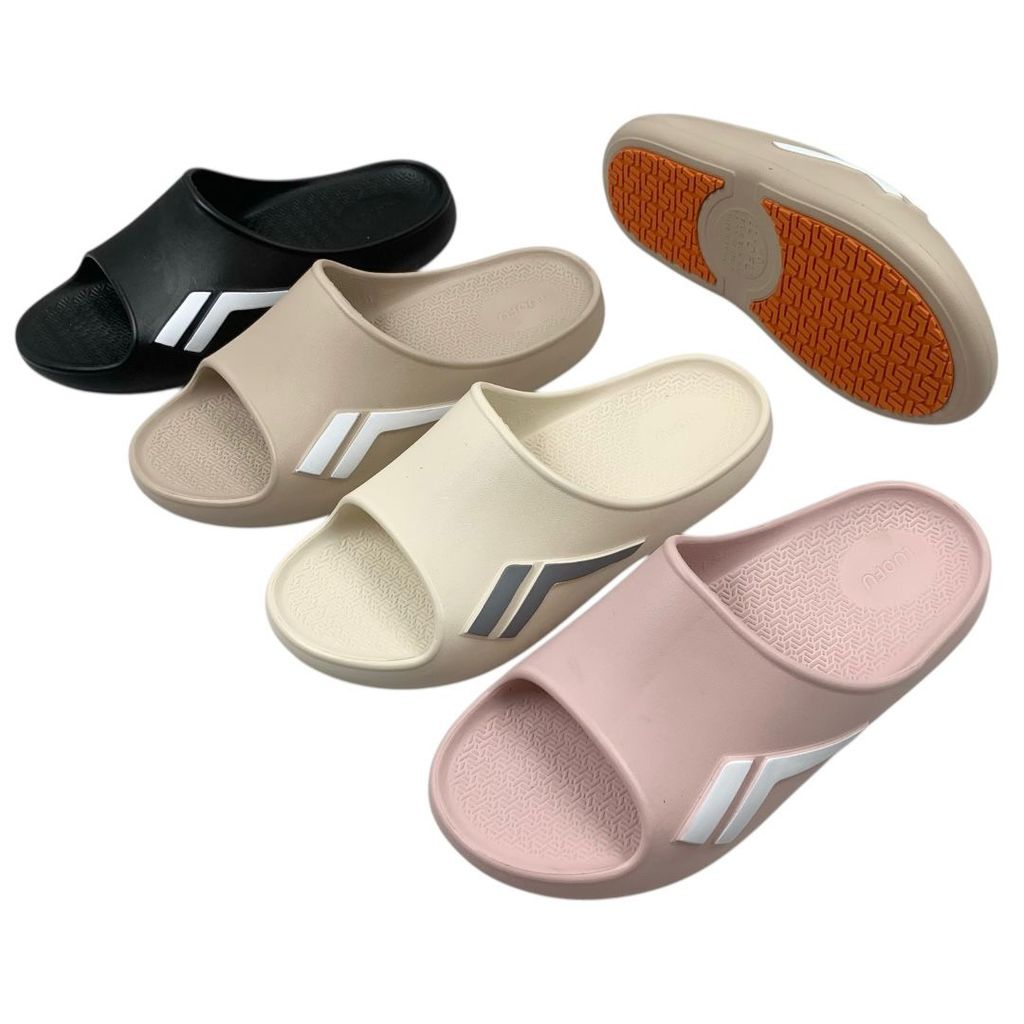 OS LUOFU รองเท้าแตะยางผู้หญิง LF Import Soft E6243L-BRE01 2L (AX2)