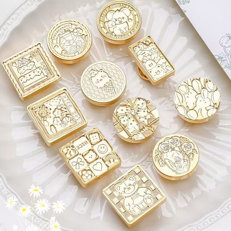 同款风印棉秋冬新款超级小个性丽新手门立体 หินภูเขาไฟ Guofeng Paint Seal Stamp Head Super Children Super Cute3e5x9st7j2my2