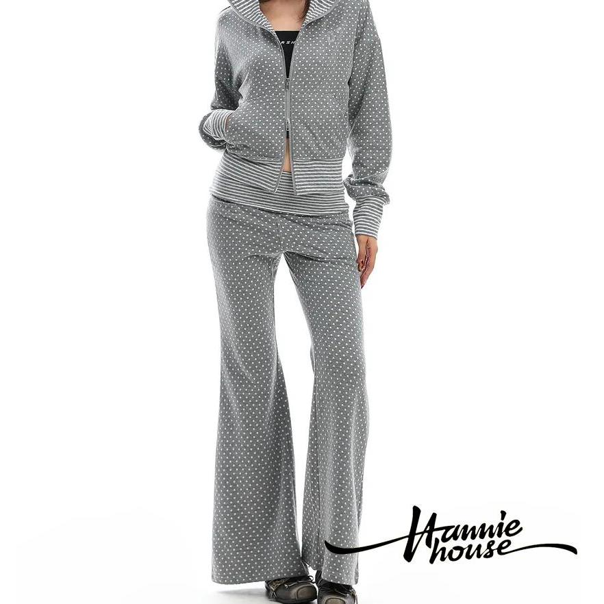 HANIE House- กางเกงลายจุดสตรี