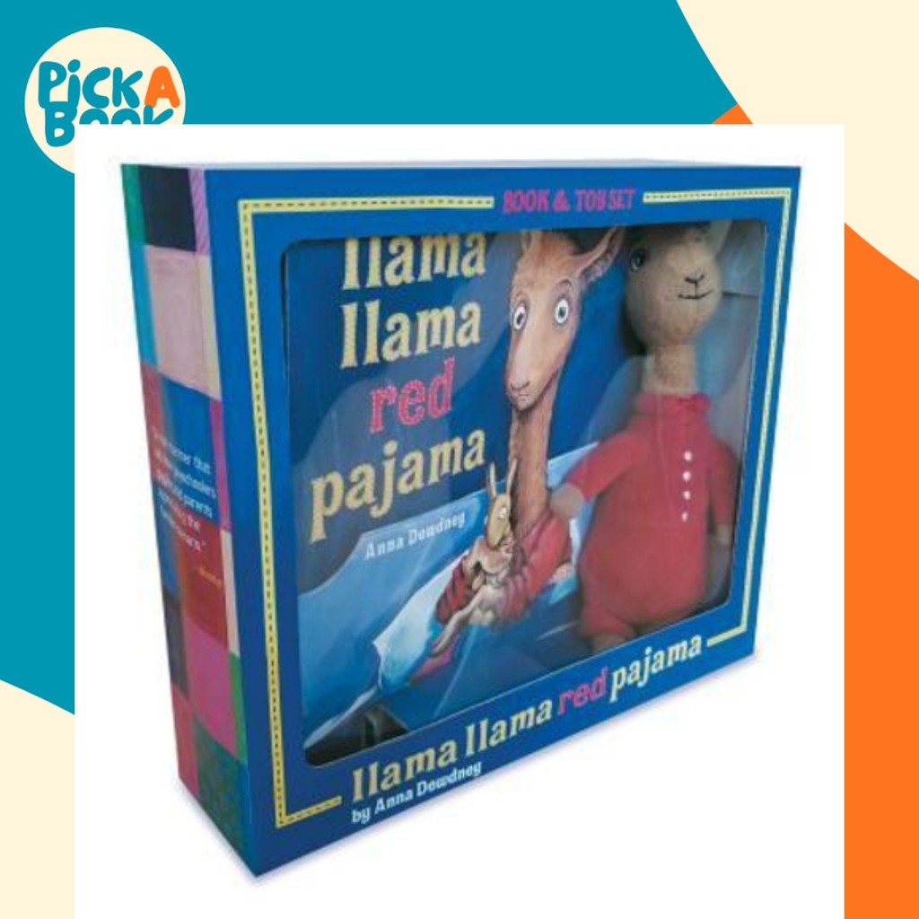 Llama Lama Red Pajama Book and Plush by Anna Dewdney (ฉบับสหรัฐอเมริกาปกอ่อน)