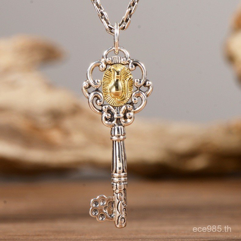 สร้อยคอจี้ส925 สไตล์ย้อนยุคและอินเทรนด์ เครื่องประดับเงินสำหรับแมว UDH1