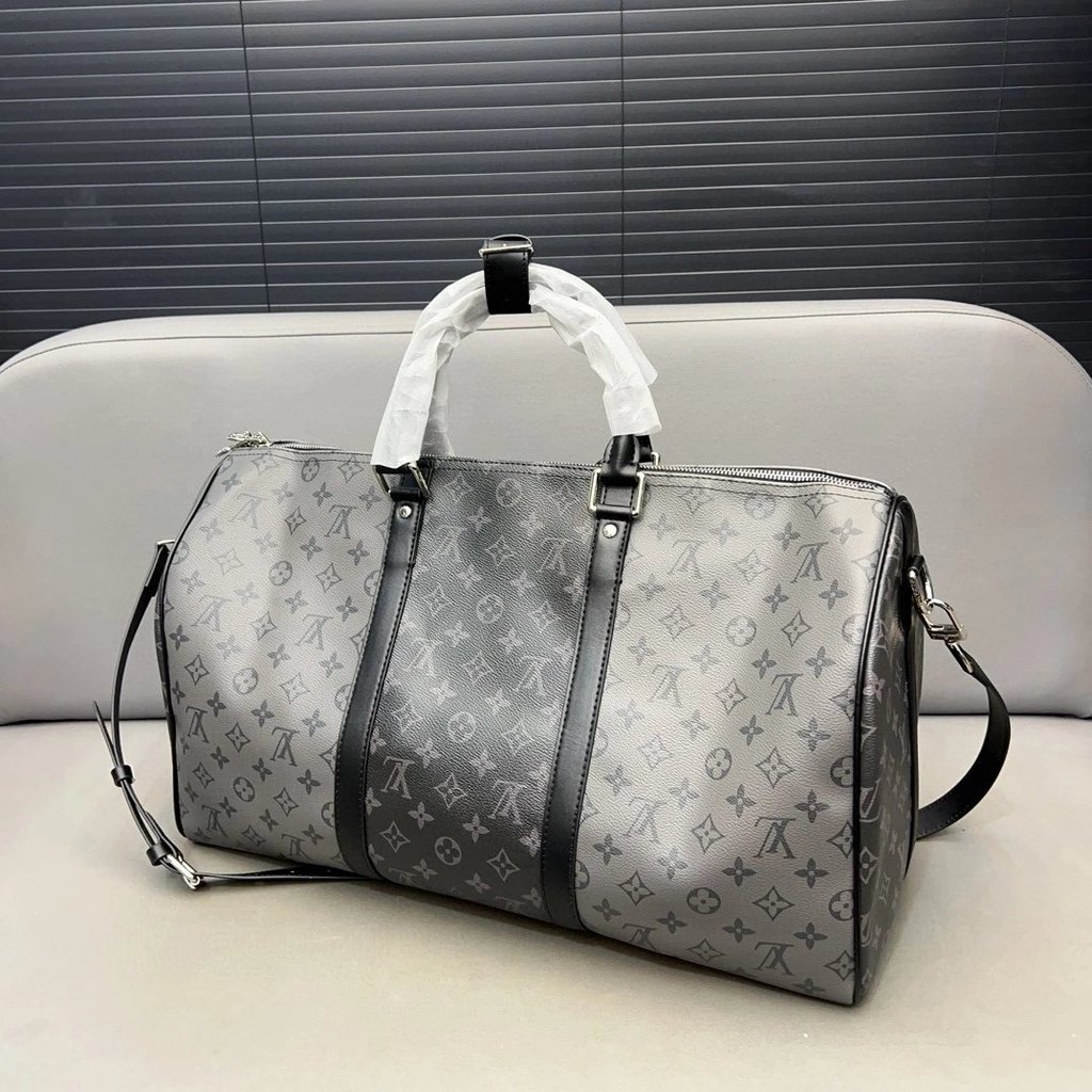 พร้อมหนัง กระเป๋าเดินทาง Presbyopic กระเป๋าถือ กระเป๋า Airport ใช้ฝังประณีต Fine Works ผ้ายิงปลาจริง