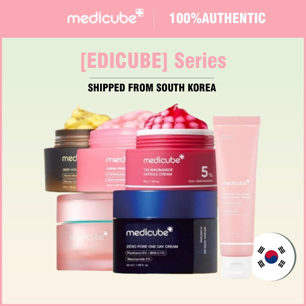 [MEDICUBE] Black Capsule 55g / Pink Capsule 55g / Pink Moisturizing 50ml / One-Day 50ml / Capsule 55g / Triple Collagen 50ml