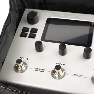 Sharprepublic Guitar Effects Pedal Storage Bag Multi Effects Carrier มัลติฟังก์ชั่นผ้า Oxford