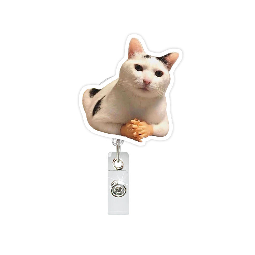 Compact อะคริลิค Badge Reel ทนทาน Retractable รูปที่ 7