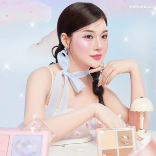 MEILINDA Chiffon Ribbon Highlight เมลินดา ไฮไลท์ เนื้อละเอียด สีสวย เกลี่ยง่าย ผิวดูโกลว์ ขนาด 8.8g