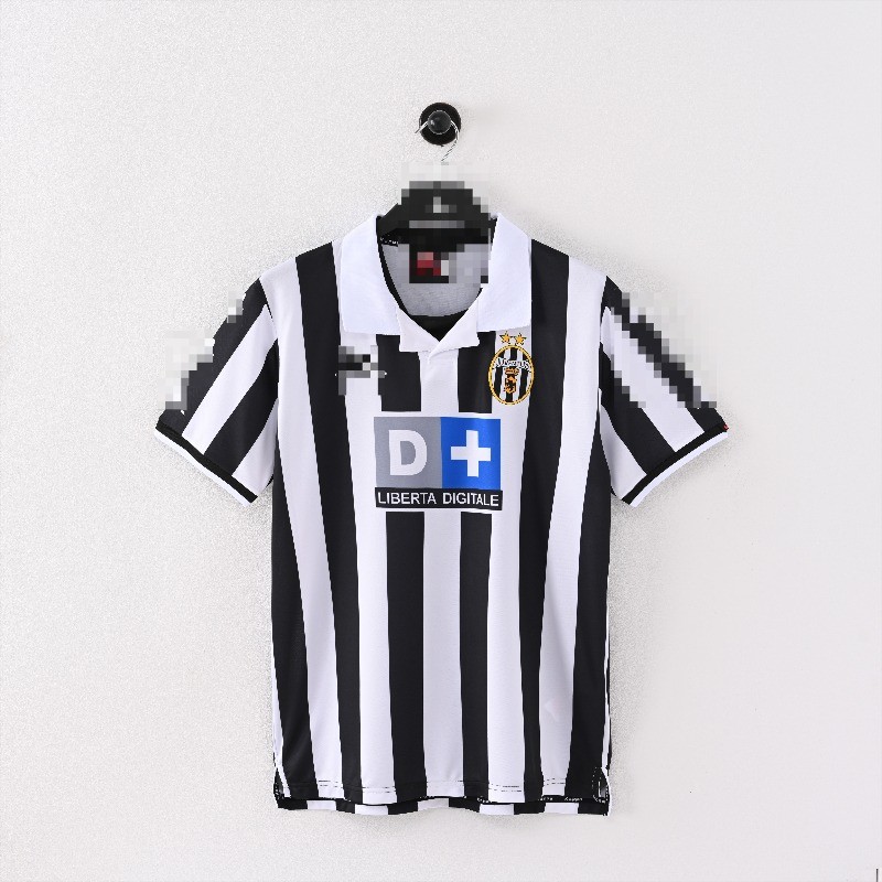 Retro 98-99 Juventus home football short Sleeve jersey