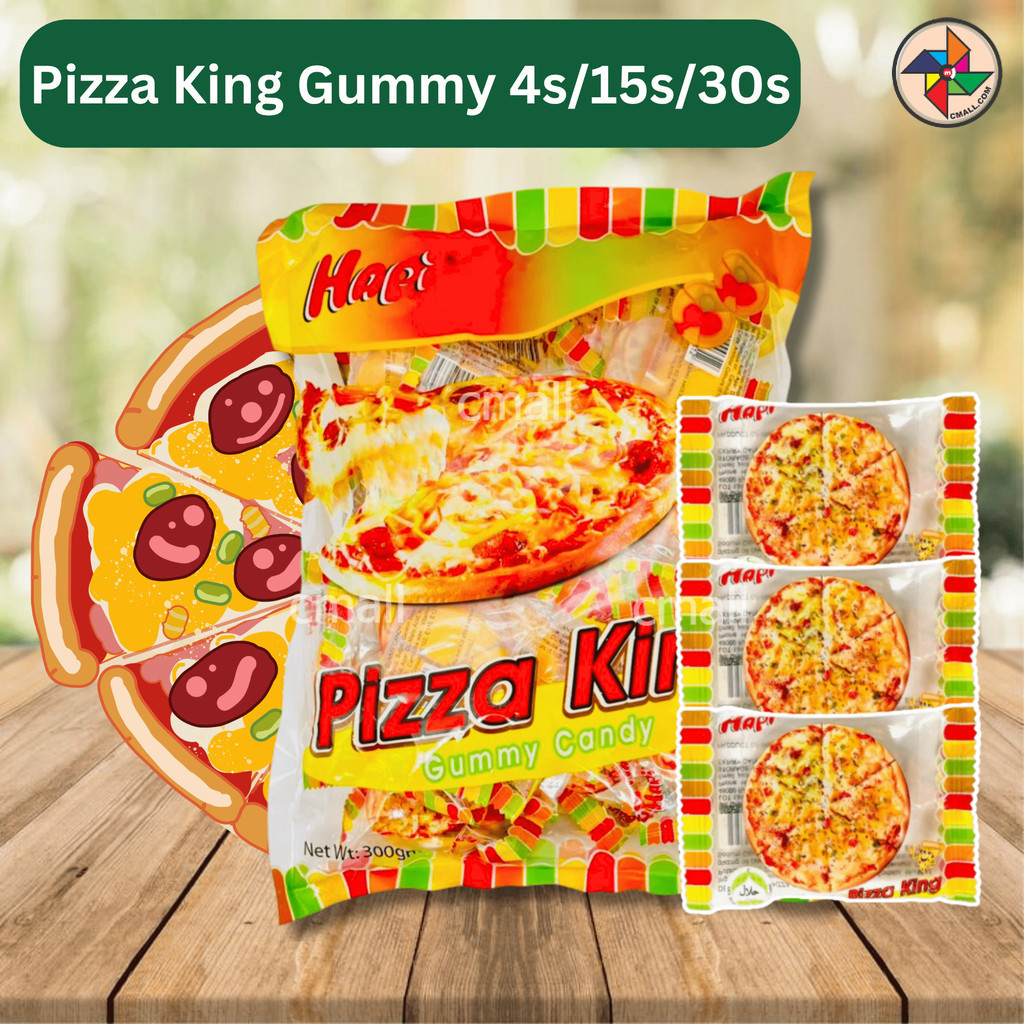 [CM] Hapi Pizza King Gummy 4s/15s/30s