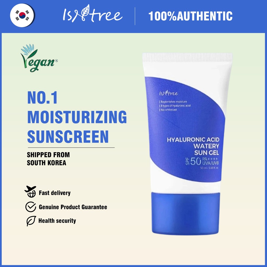 [Isntree]Centella Moisturizing Sun Gel,Water-Oil Balance SkinCare Sunscreen 50ml