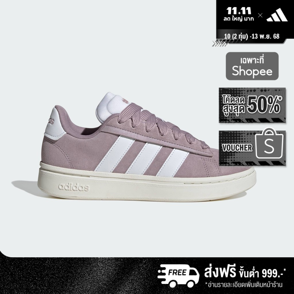adidas Tennis & Lifestyle Grand Court Alpha Shoes Women Purple IH3848