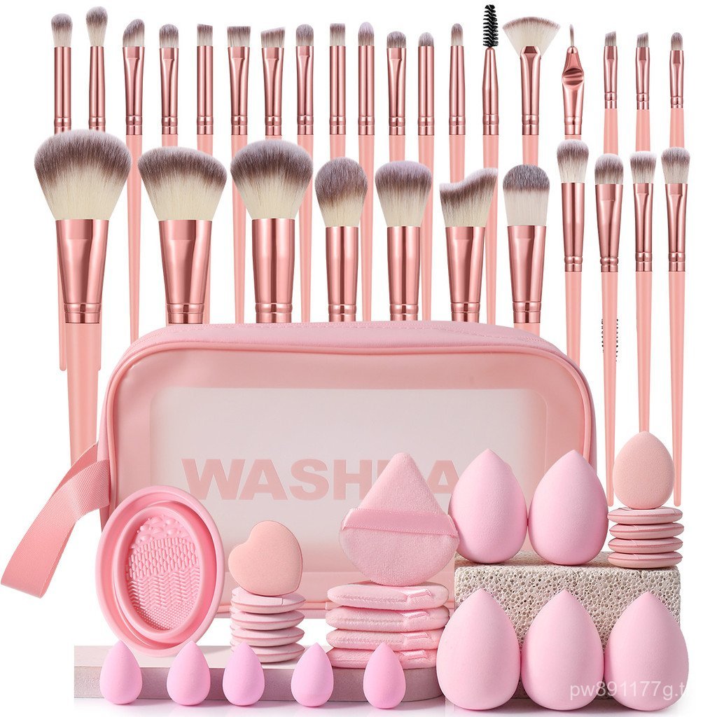 52/Makeup Beauty Egg Scrub Pack a Set Full Set/57 Set แปรงแต่งหน้า PCS Tool Puff 47 GMB7