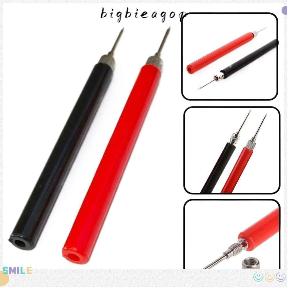 BIGBAEEP มัลติมิเตอร์สปริง Test Probe Lead Pin Universal สําหรับมัลติมิเตอร์สปริง Test Probe