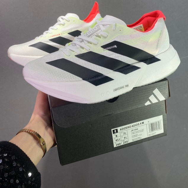 Adizero Adios Pro รองเท้าวิ่งสำหรับผู้ชายและผู้หญิง เทคโนโลยีแผ่นคาร์บอน JR1094