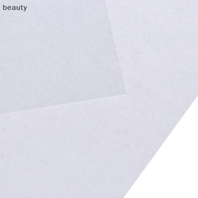 [ความงาม] กระดาษลอกลาย 100 ชิ้นงานฝีมือโปร่งแสงคัดลอกการประดิษฐ์ตัวอักษรการวาดภาพแผ่นเขียน ไทย