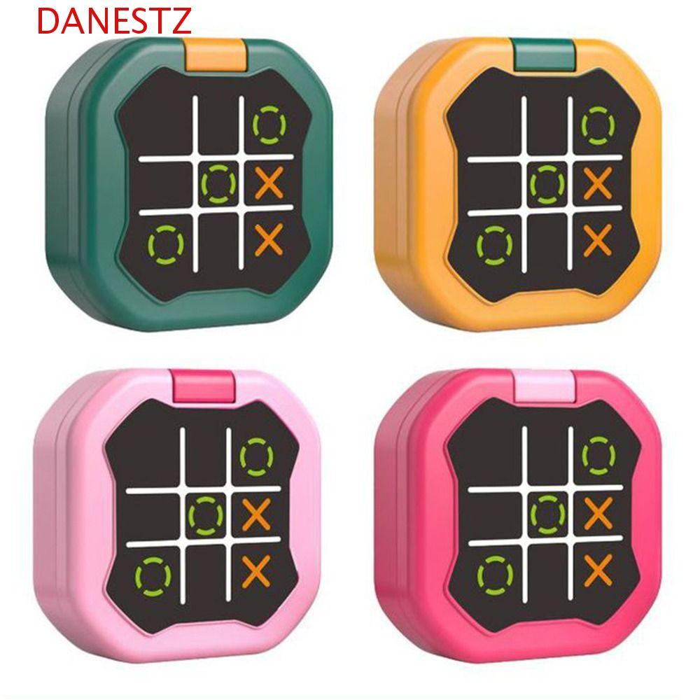 DANESTZ Montessori Puzzle Table Game, 9-in-1 Educational TIC-TAC-TOE Game, Electronic Memory Trainin