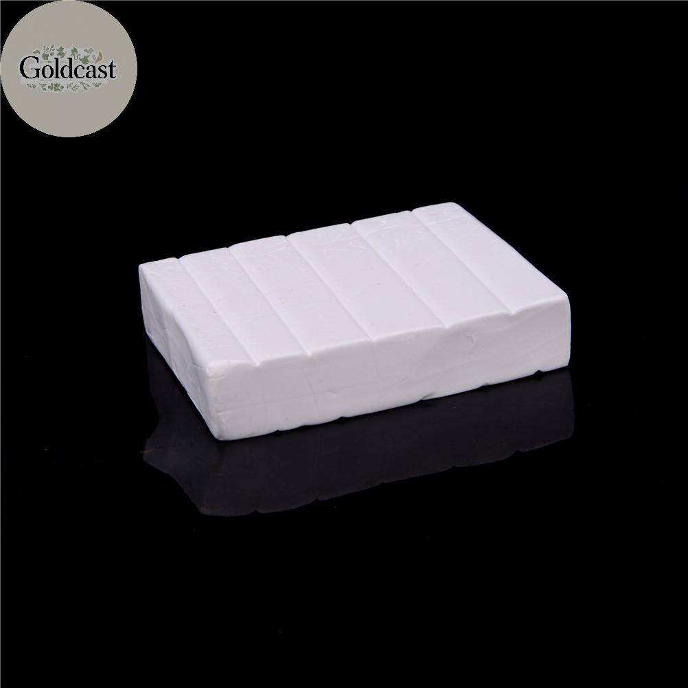 GOLD เตาอบ-อบ Clay Fimo Polymer Clay Figuline 250g/ซองสีขาวสี Soft Cay Modeling TH