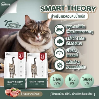[[ จำนวน 4 ถุง ]] อาหารแมวเพ็ทเทอเรีย Petheria *ขนาด 1.5 กิโล >>เกรดพรีเมียม grainfree โปรตีนสูง