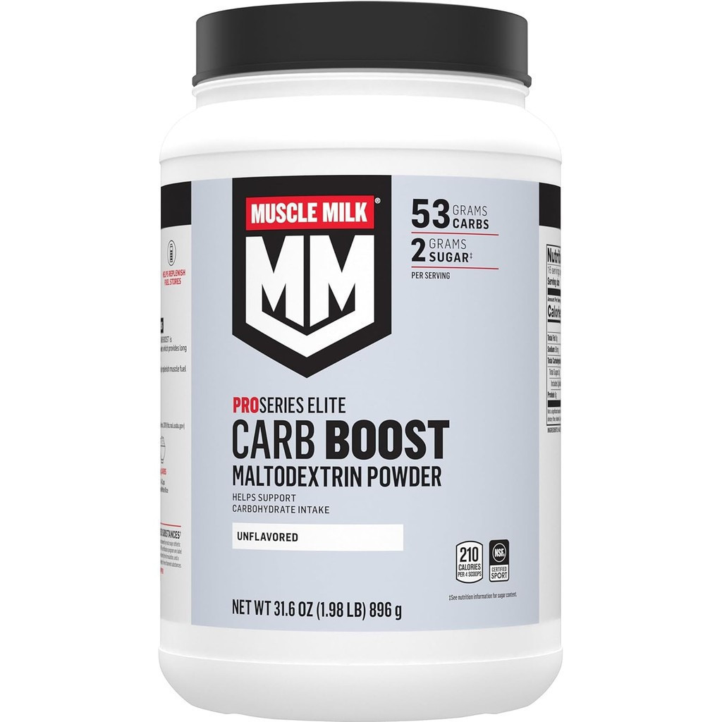 Muscle Milk Carbohydrate อาหารเสริม Maltose Dextrin Powder Compound Carbohydrate การรับรองมูลนิธิวิท
