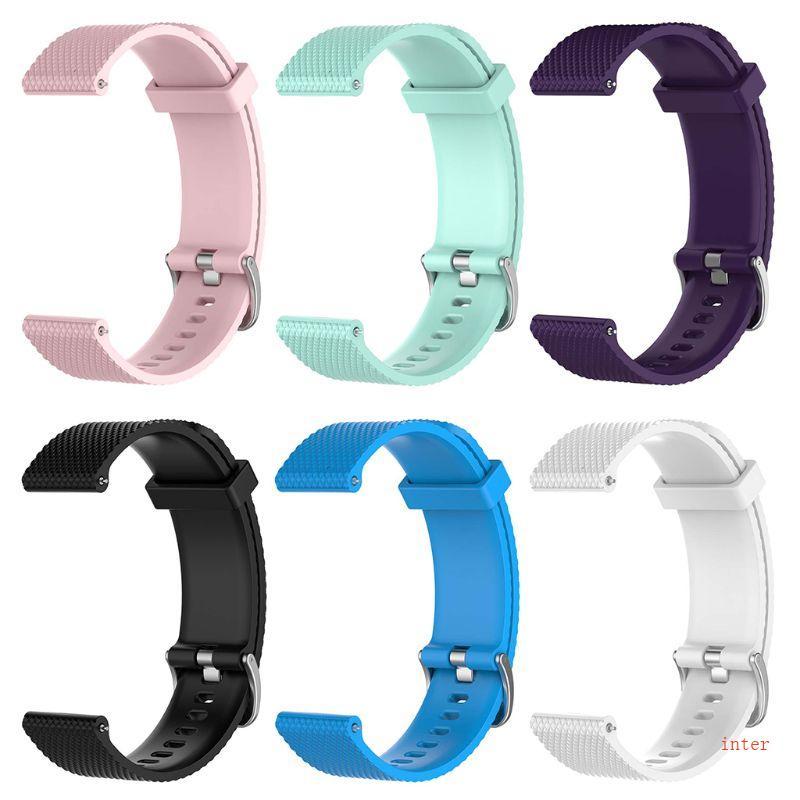 Inter สําหรับ 3 Fitness Band สมาร์ทวอทช์แบบปรับได้ Silica Wear Resist สายรัดทดแทนสายรัดข้อมือสร้อยข้