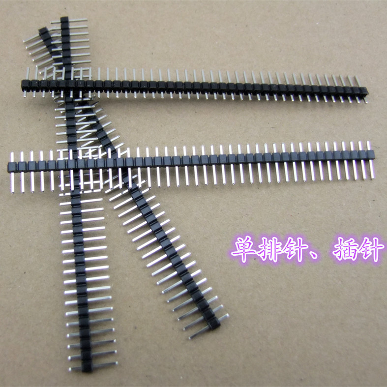 Pin Header Single Pin Header 40 Pins Circuit Pin อุปกรณ์เสริม Connector Connector Single Row Pin ควา