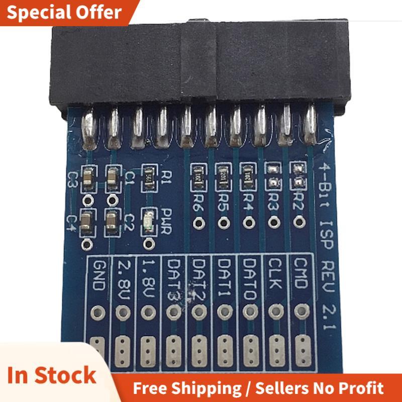 อะแดปเตอร์ใหม่ JTAG , ISP 4-BIT ISP REV 2.1 สําหรับ Easy Jtag Plus Box / เครื่องมือ ESAYJTAG