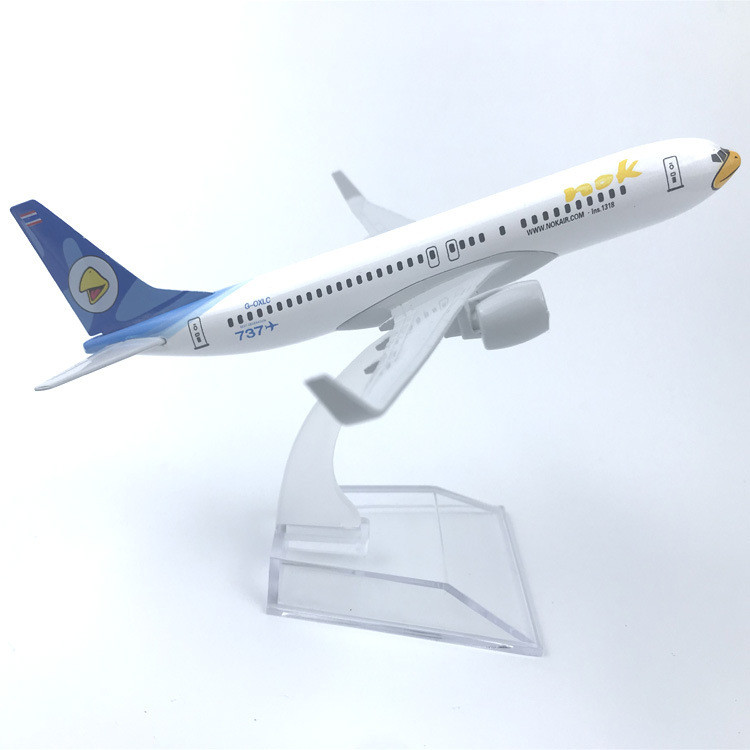 [Ready Stock] Collection Model Thai Air Shiratori NOK 16CM Alloy Airplane Model Good Sale