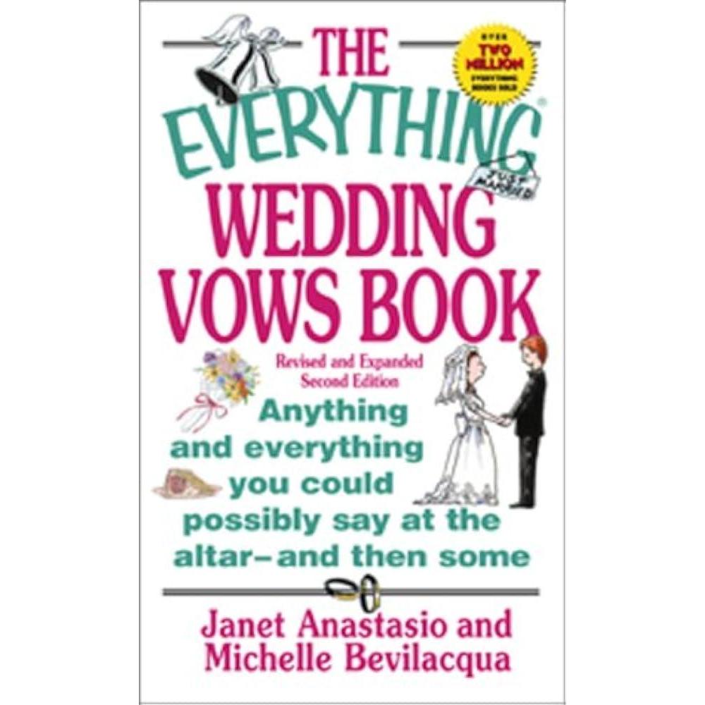 [BnB] USED The Everything Wedding Vows Book โดย Janet Anastasio Michele Bevilacqua (มือสอง: ดี)
