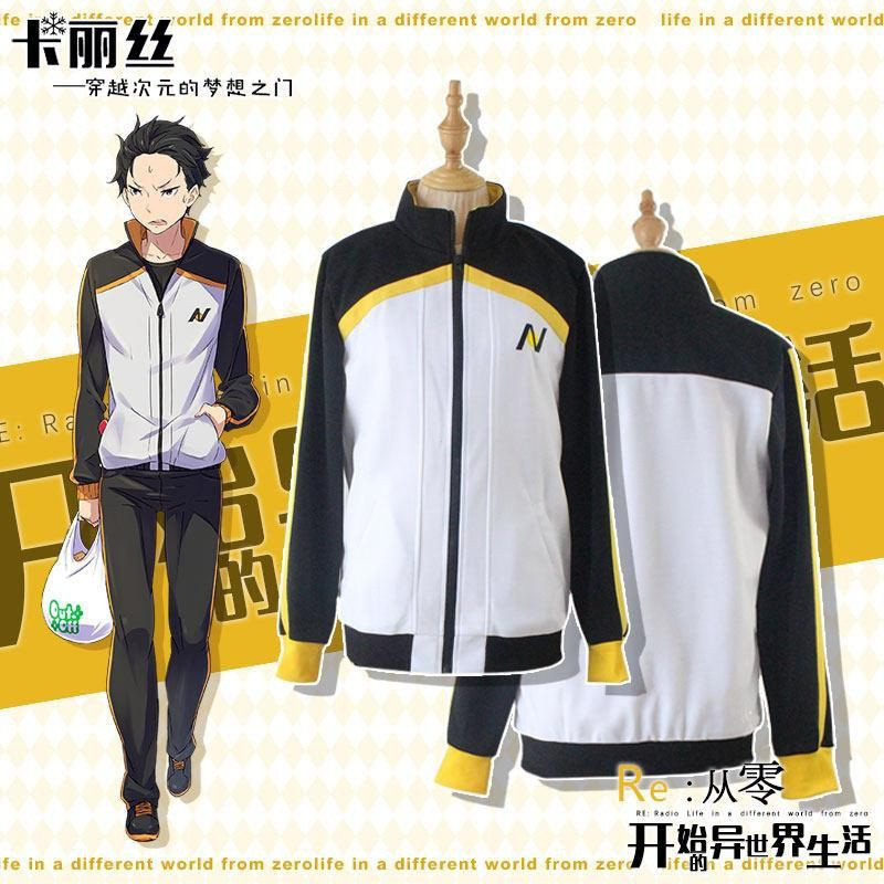 Re: ชีวิตในโลกที่แตกต่างกันจากศูนย์ Natsuki Subaru คอสเพลย์เครื่องแต่งกายฮาโลวีน Carnival Party ชุดห