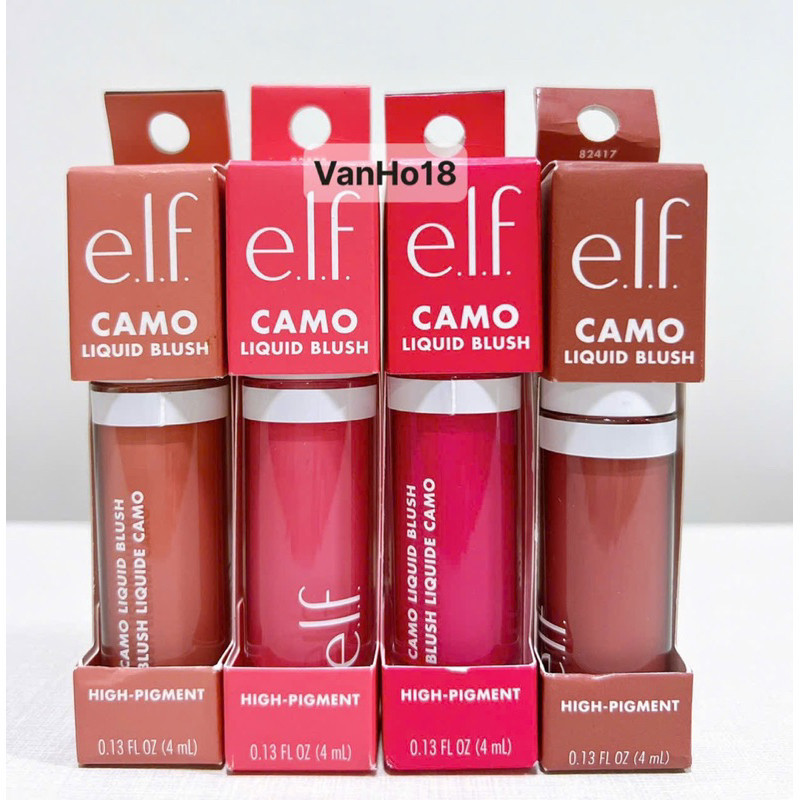 ทุกสี elf Camo Liquid Blush 4ml Dupe Beauty!