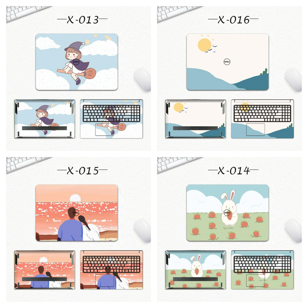 Dell Pro 16 Plus PB16250 PB14250 PB13250 PA14250 ACD ไม่มีสารตกค้างคอมพิวเตอร์แล็ปท็อปผิวไวนิลสติกเก