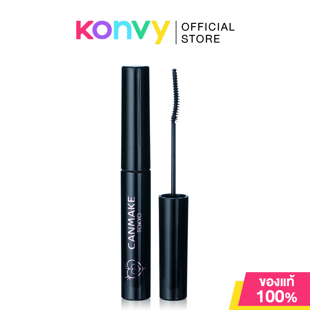 Canmake Curl Sniper Mascara 4g #01 แคนเมค มาสคาร่าหัวแปรงเล็กพิเศษ.