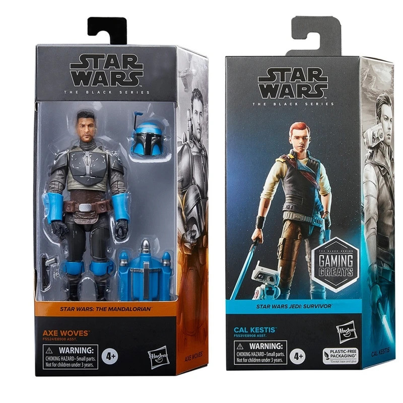 Original 6 นิ้ว Star Wars The Black Series Jedi Cal Kestis Mandalorian Axe Woves Action Figure ของเล่นคอลเลกชัน