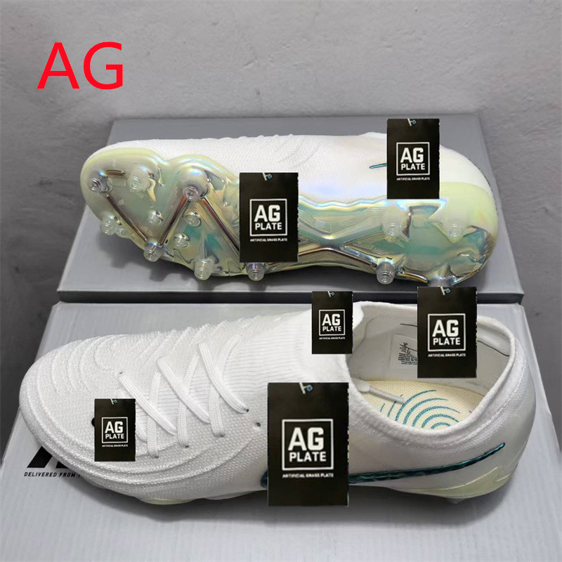 รองเท้าฟุตบอล AG Mens ขนาด 39-45 สำหรับเล่นกลางแจ้ง G61FG1YUUDFTTZ