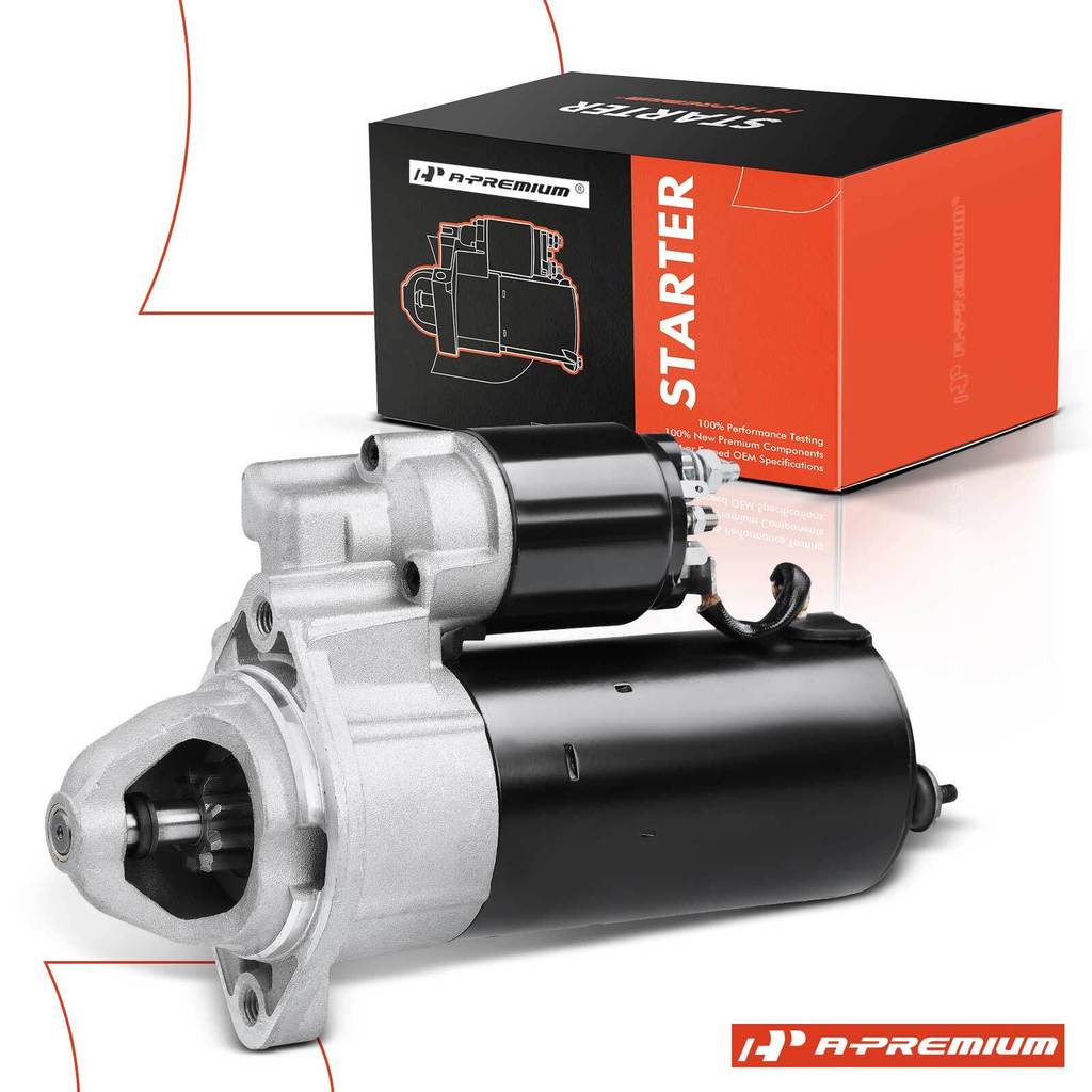 มอเตอร์เริ่มต้นเหมาะสําหรับ BMW/530i 540i 740iL 840Ci M5 X5 Z8 2000-2003 12V 1.7KW CW 9T-