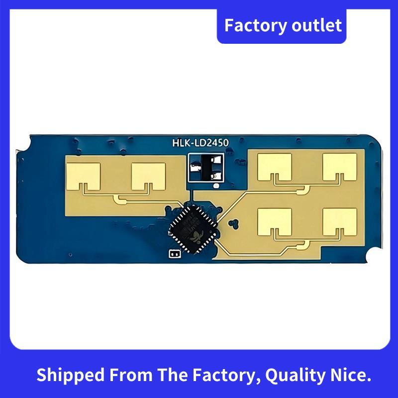 24G HLK-LD2450 มิลลิเมตรคลื่นมนุษย์ติดตามการเคลื่อนไหวเซ็นเซอร์โมดูล LD2450 การตรวจจับระยะทาง 8M สมา