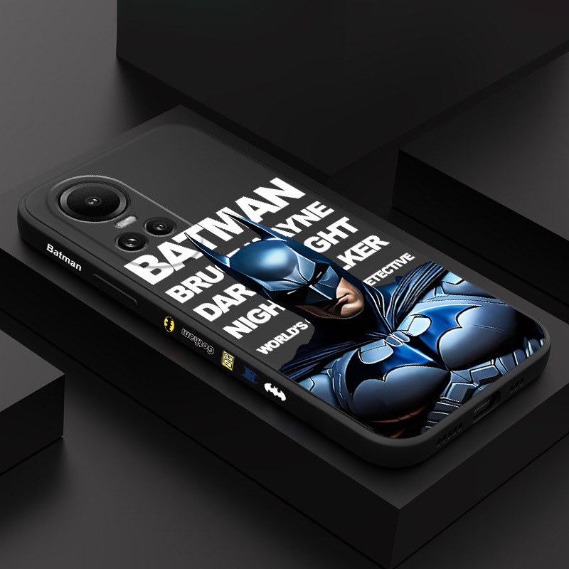 เคสโทรศัพท์สําหรับOPPO Reno 10Pro 10 8Z 8 Pro 8T T Z 7Z 6 5 Pro Plus 5G 4G Dark Knight Creative Desi