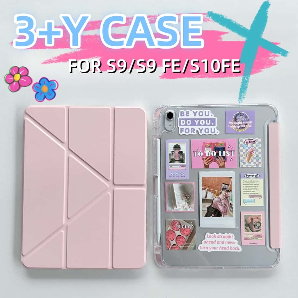 【รูปแบบใหม่】เคสใสซัมซุงสำหรับสำหรับ Samsung Tab s10 lite s11 A9 S9 A9plus/S9 FE PLUS สวยงามและใช้งานได้จริง